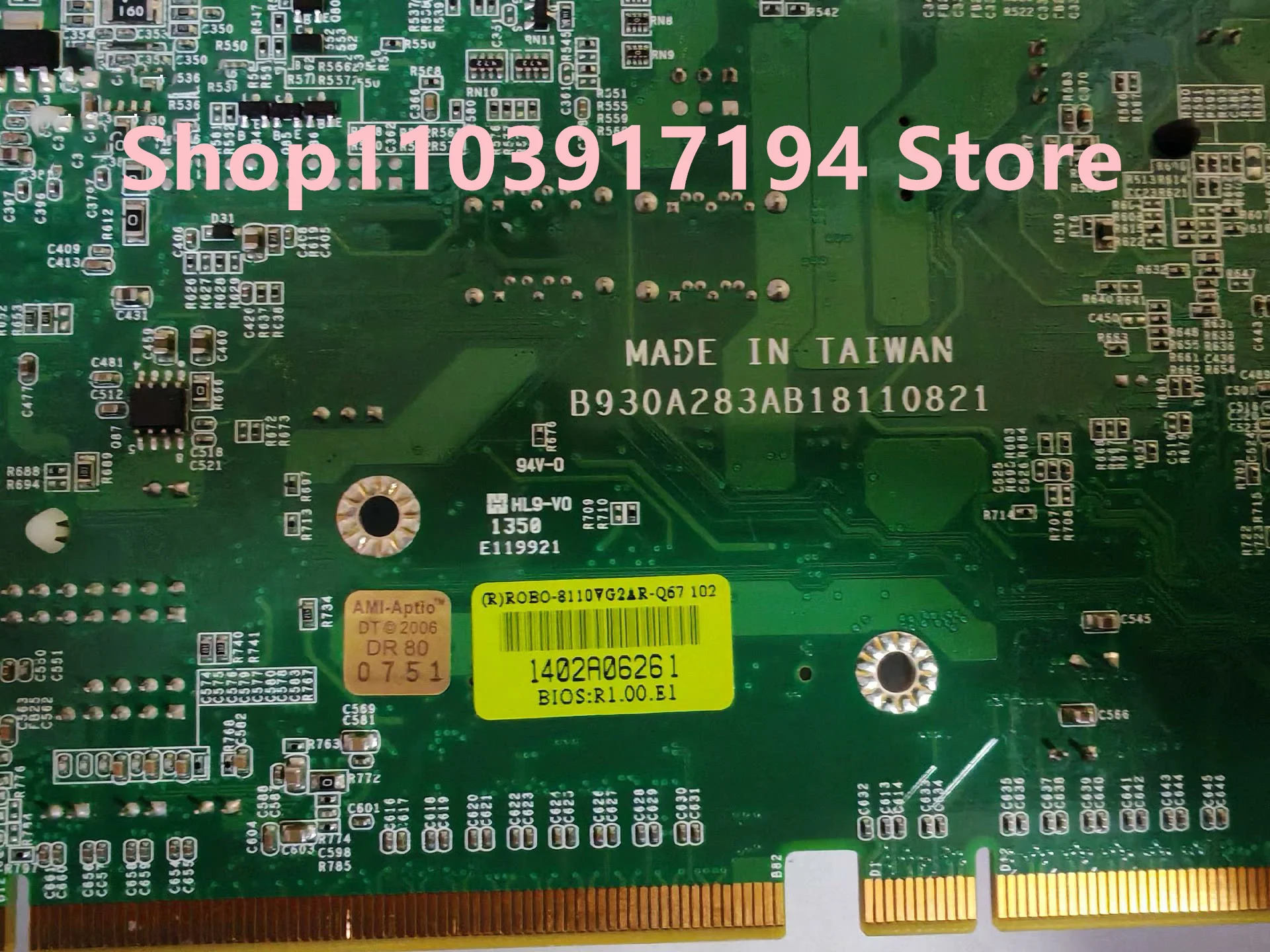 Portwell 산업컴퓨터 마더보드 ROBO-8110VG2AR-Q67 /B930A283AB18110821