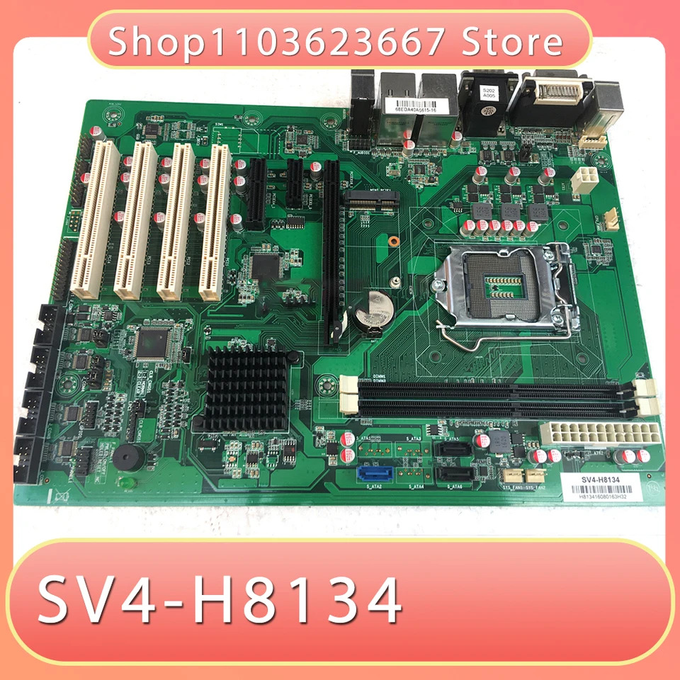 산업제어 마더보드 SV4-H8134 4 세대 CPU 6COM 10USB 지원