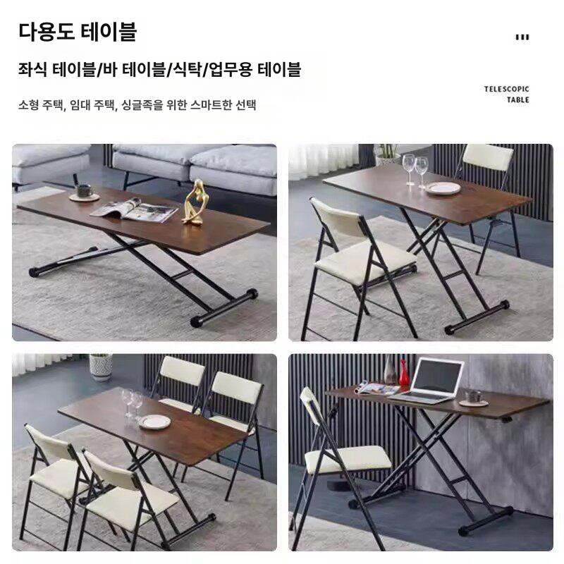 전동 테이블리프트 접이식 작업용 유압식 상하 작업대 하중 산업용리프트 트롤리 - 상세 이미지 3