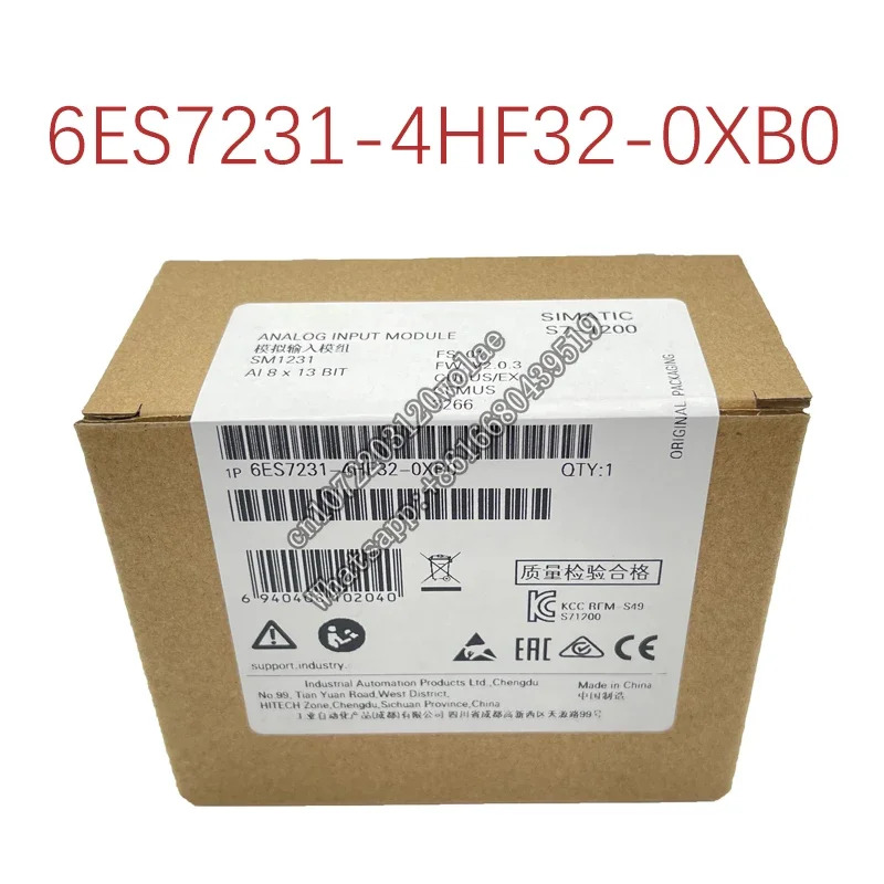 공장 에이전트 6ES7231-4HF32-0XB0 6ES7 231-4HF32-0XB0 신