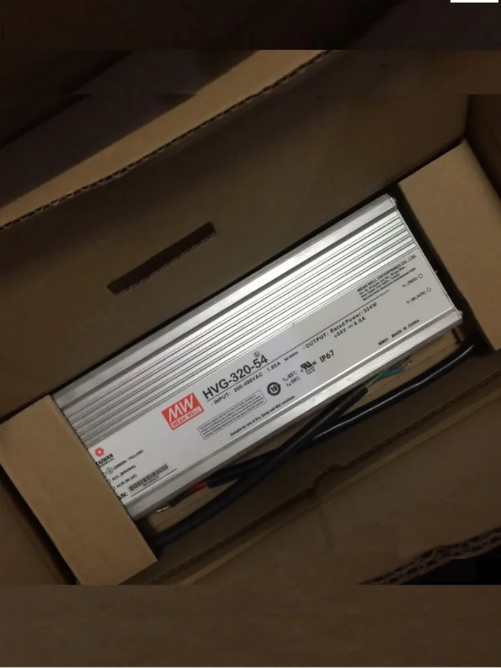 Mingwei 전원공급장치 정전류 정전압 LED 드라이버 HVG-320-24B 30B 36B 42B 48B 54B 320W