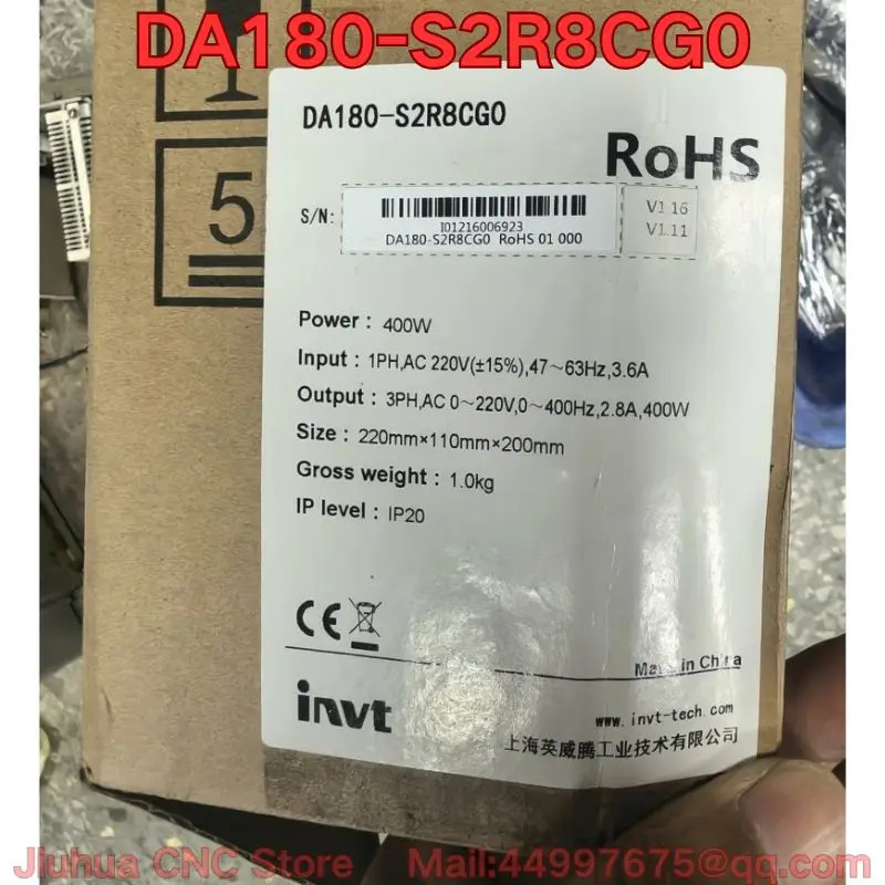 DA180-S2R8CG0 서보 드라이브