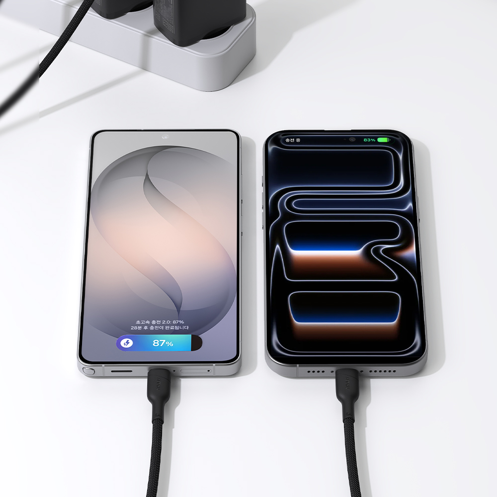 USB PD 45W PPS GaN 초고속 충전기 블랙 이미지 6