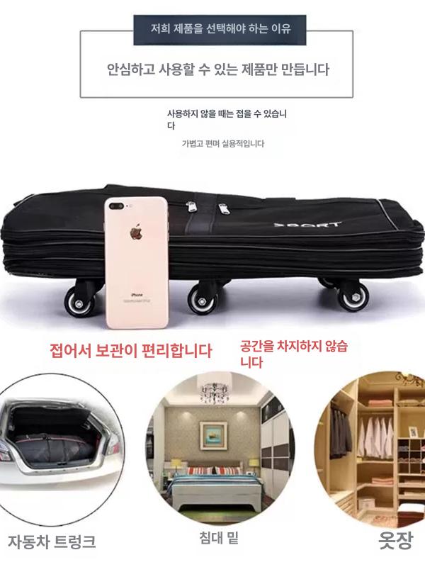 대형캐리어 여행용수하물 확장형짐가방 위탁수하물 출장용 바퀴달린 38인치 방폭 무소음 - 상세 이미지 3