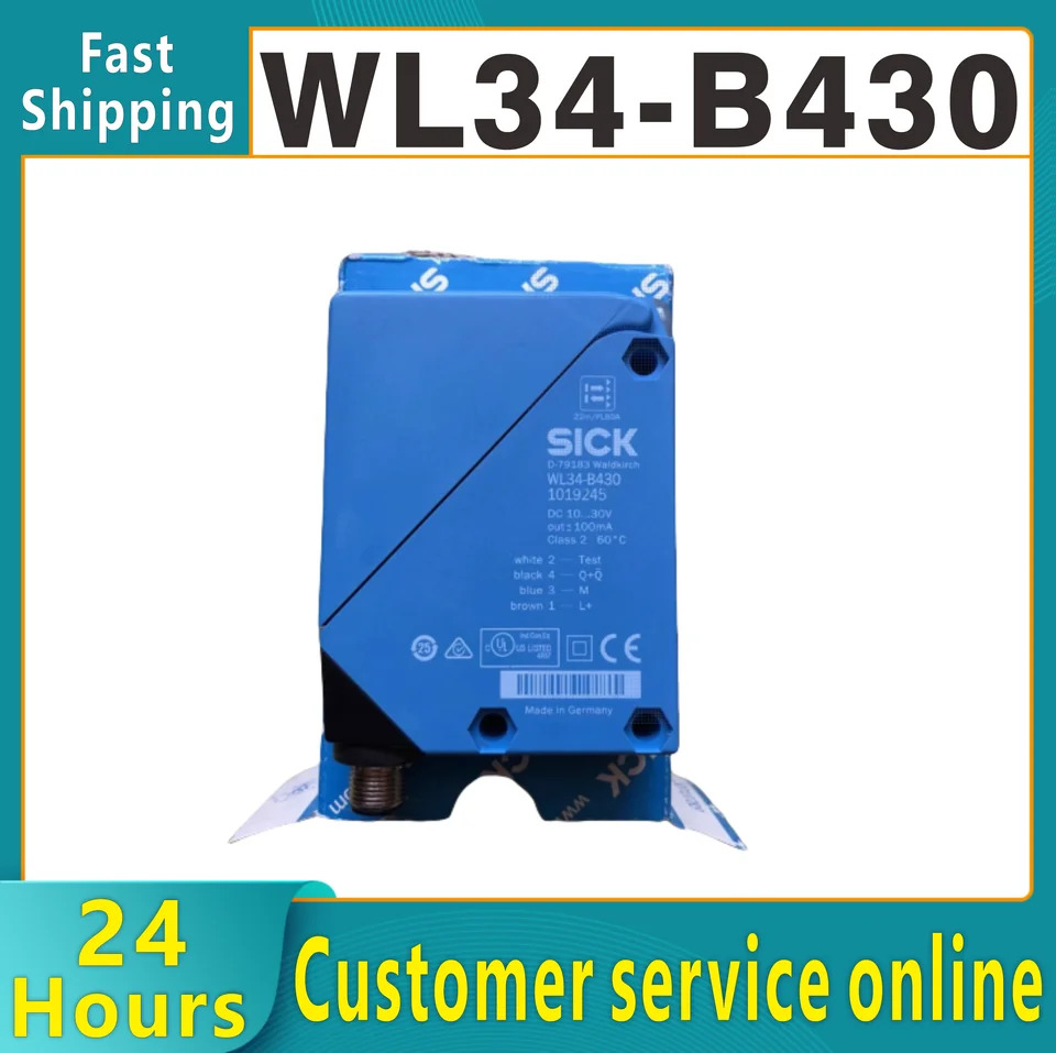 SICK 광전스위치 WL34-B430 WL34-R230 미러 반사 광전센서