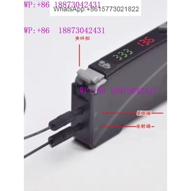 듀얼 디지털 광섬유 증폭기 JC-40N-H 센서는 고속 고정밀 센서로 FS-N41을 대체