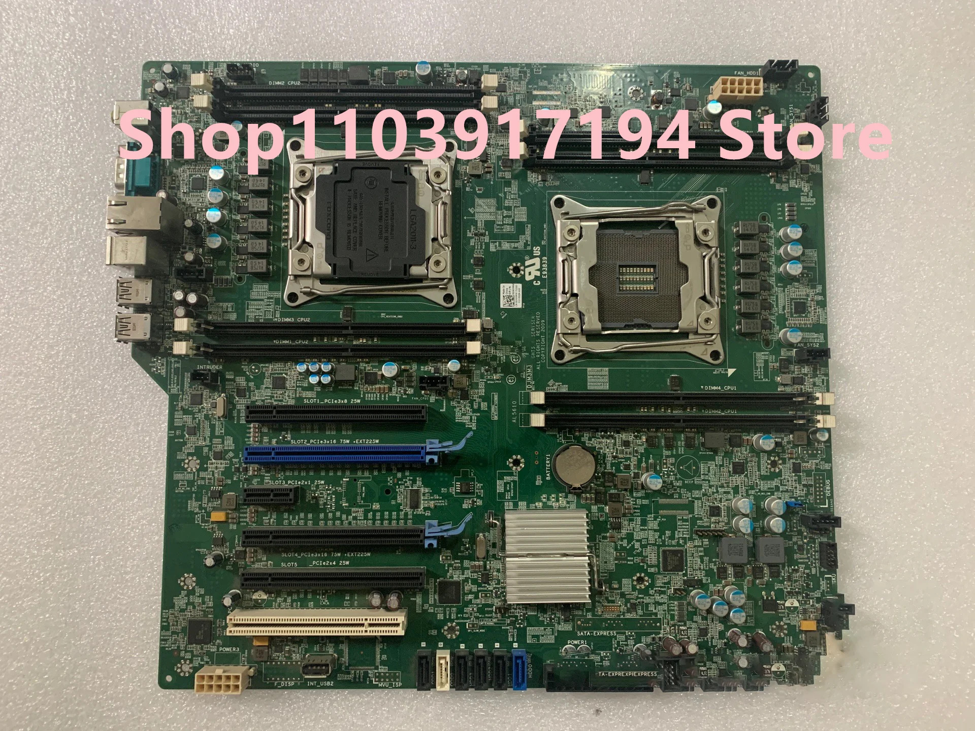 Dell 메보드 그래픽 워크스테이션 마더보드 GWHMW VD98F KJCC5 T7810 용