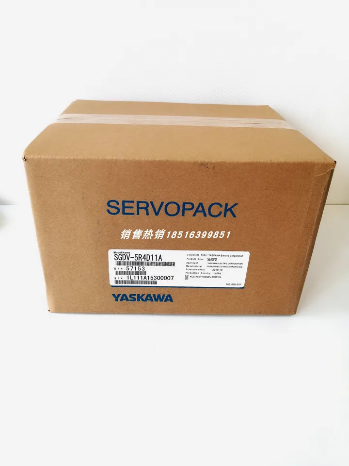 Yaskawa 드라이브 포장 SGDV-5R4D11A SGDV-5R4D10A 신