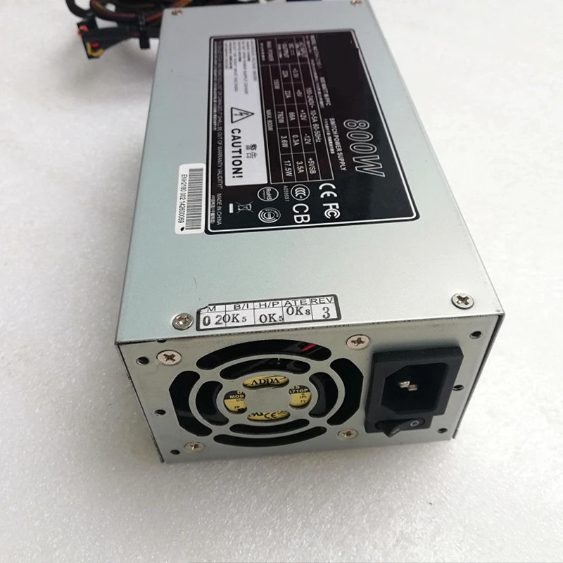 파워 서플라이 ENH-2180-1 2U 800W 오리지널 PSU 신