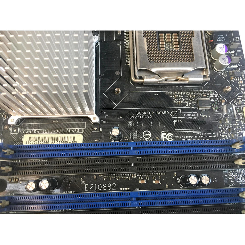 산업 제어 장비 마더보드775 핀 D925XECV2