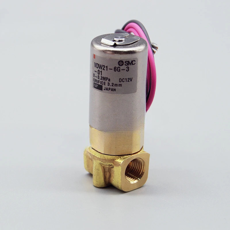 직접 작동 솔레노이드 밸브 VDW250-5G-2-M5 VDW250-5G-2-01 VDW21-6G-3-01