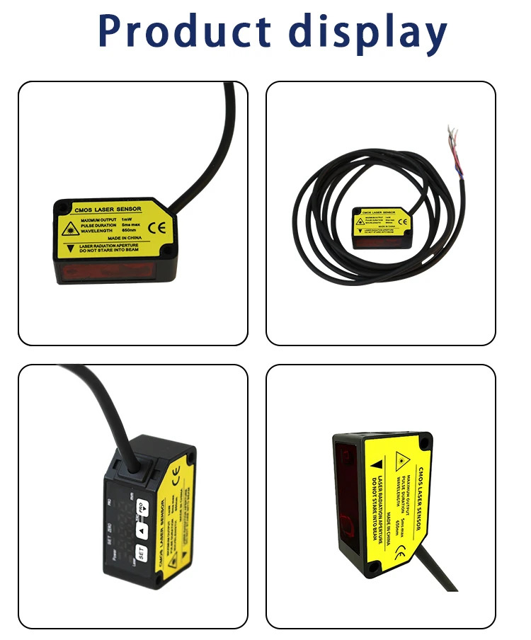 KJT CMOS 변위 스위치 IVDT 센서 정확도 0.01mm NPN PNP 전압 전류 출력 거리
