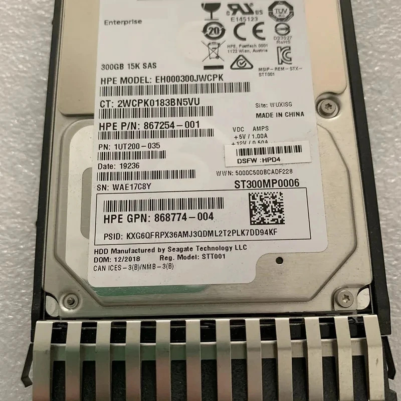 hp호환 300GB 2.5 SAS 64MB 15000RPM새 HDD서버 HDD내부 HDD785407 -001 785099 -B21