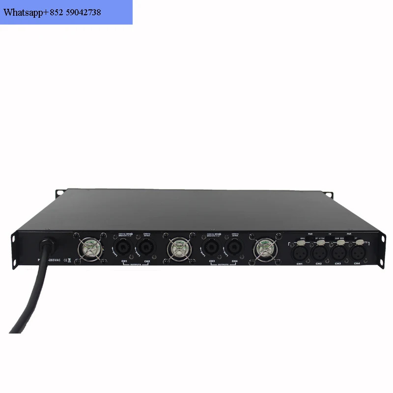 소형 파워 D 버스터커 K4-800 1u 디지털 800W
