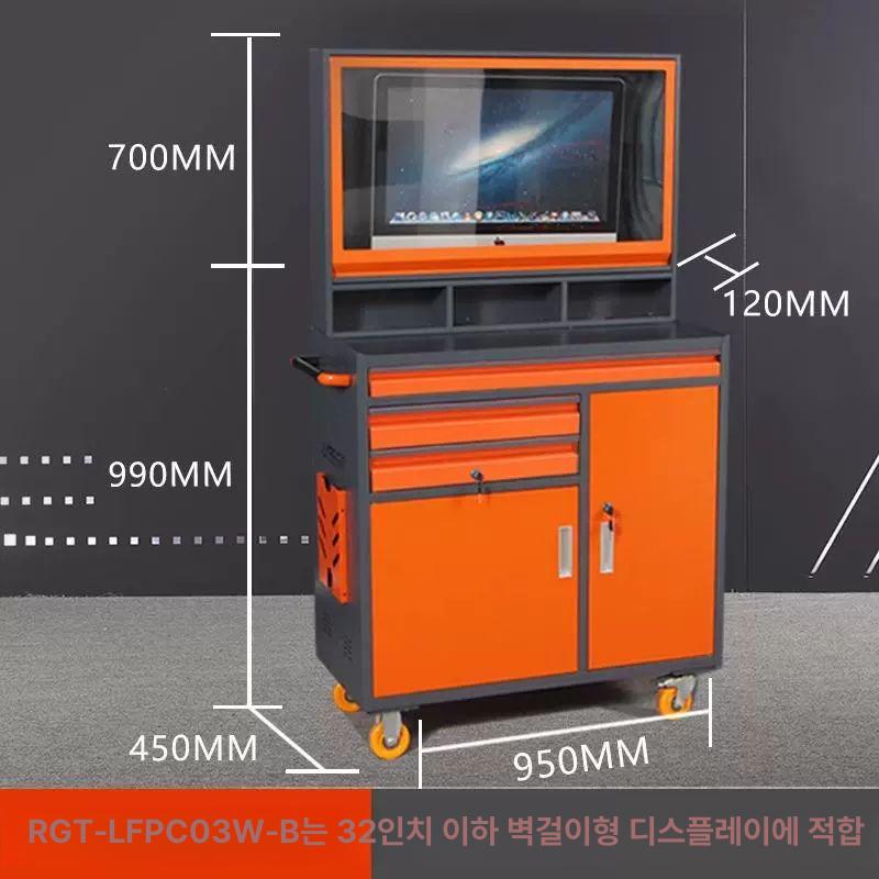 산업용 컴퓨터케이스 이동식 서버랙 전산실 네트워크 보관함 수납 - 상세 이미지 2