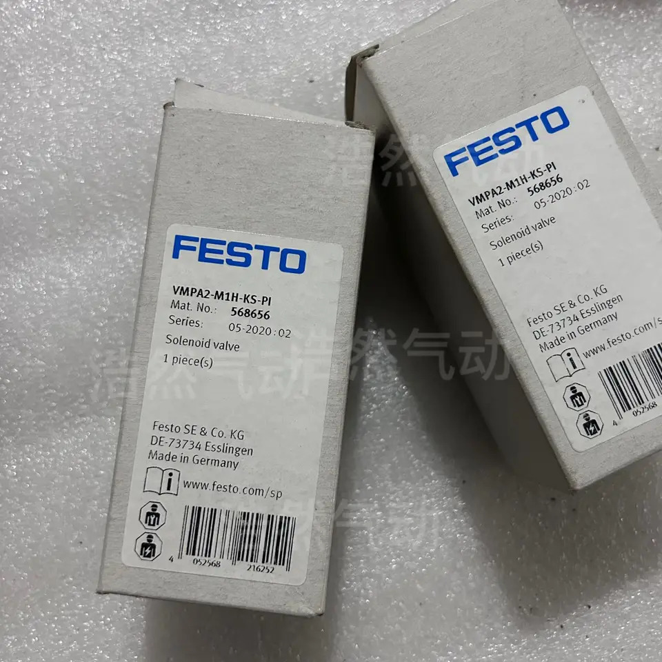 Festo FESTO 솔레노이드 밸브 2 포지션 3방향 VMPA2-M1H-KS-PI 568656