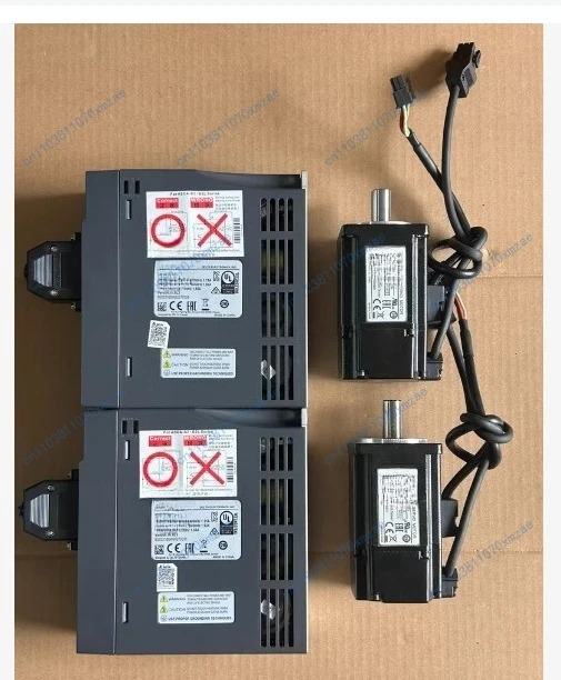 tuya호환-200W 서보모터 세트 드라이브 ASD-B2-0221-B 모터 ECMA-C20602RS 3미터 전원 라인코더 케이블 포함-Alexa Google Ass