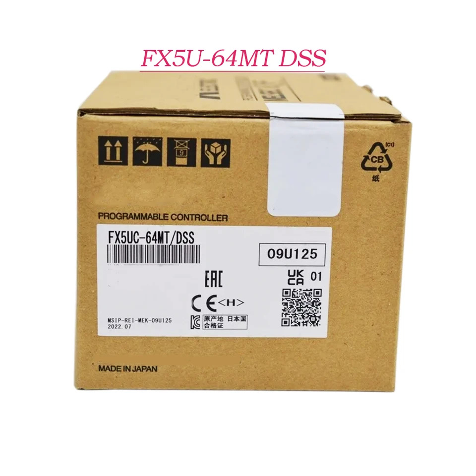 오리지널 FX5U-64MT/DSS FX5U 64MT DSS PLC 신