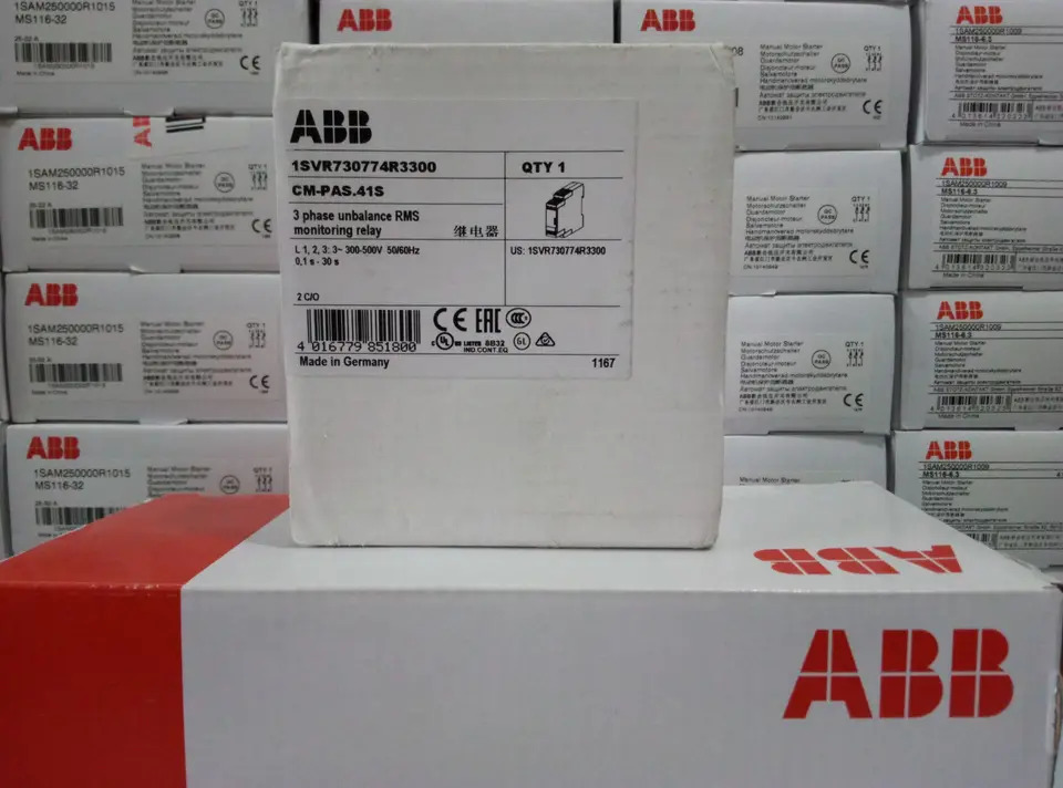 ABB 3상모니터링 릴레이 CM-PAS.41S 납품 10102322