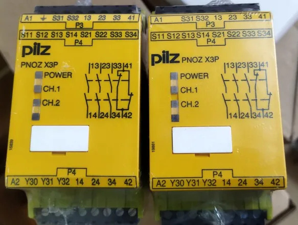 PNOZ X3P 일련 777313 안전 릴레이 신