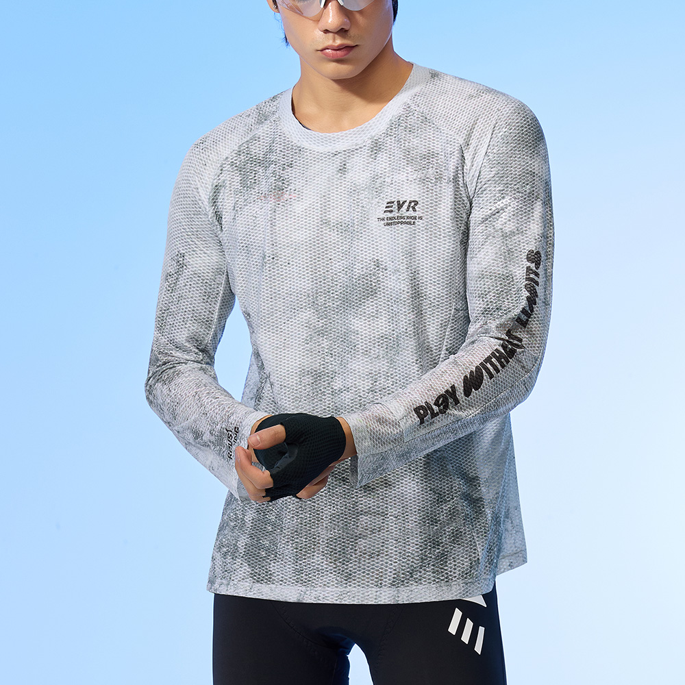 EVR 이브이알 EXPLORE 캐주얼저지 러닝 라이딩 롱슬리브 KX2612(남녀공용) 이미지 7