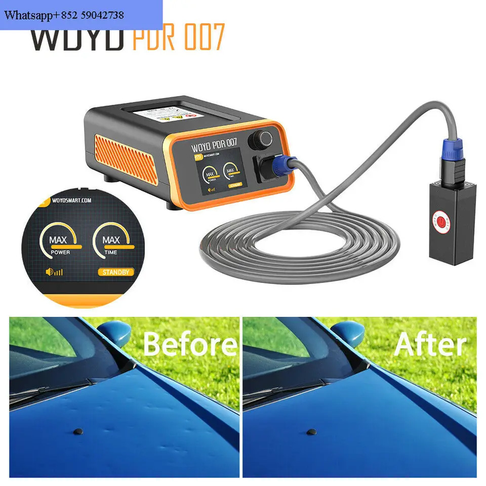 페인트 없는 수리 기계 자기 유도 히터 WOYO PDR 007 박스