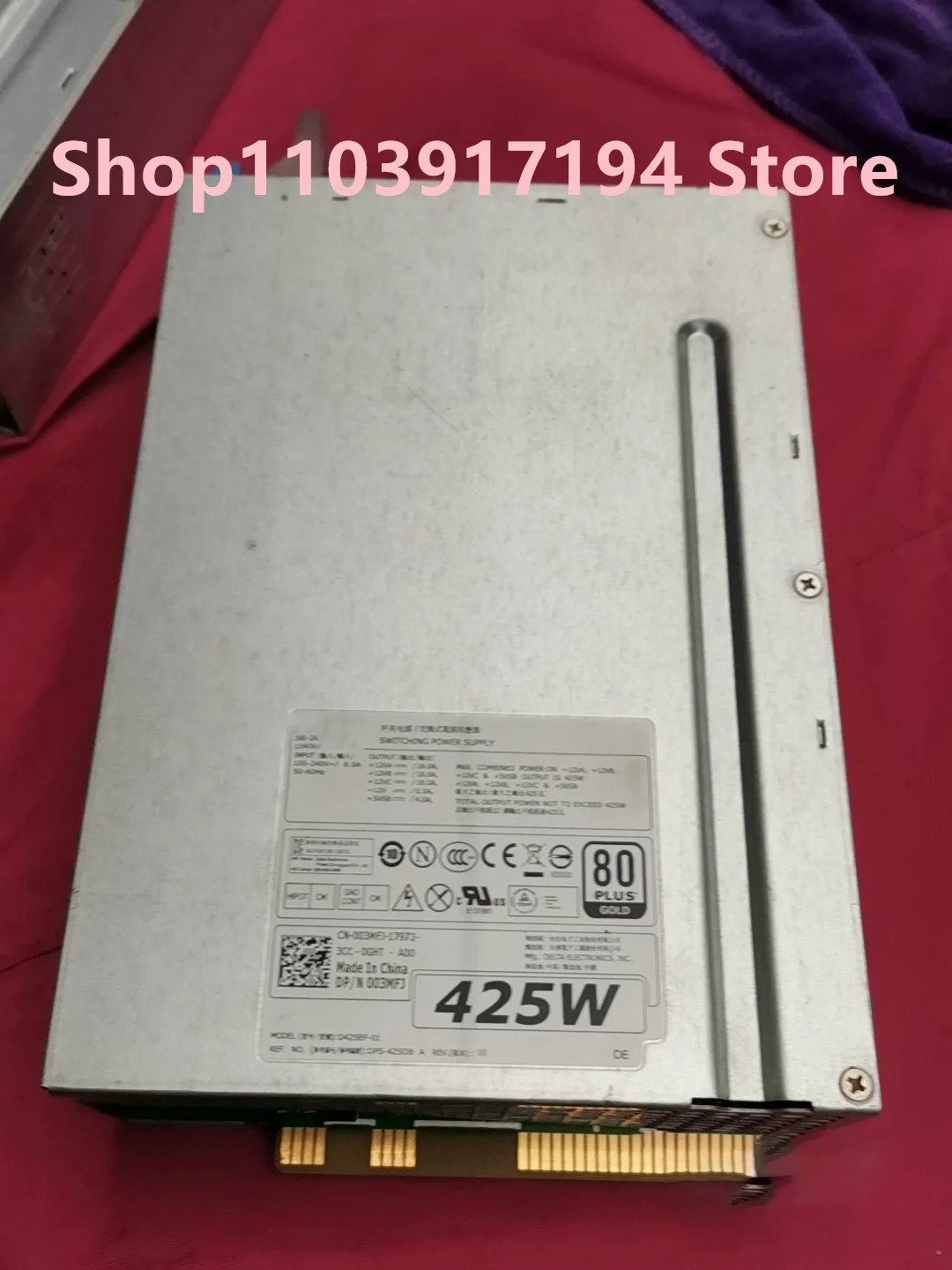 델 T3600 t3610 전원공급장치 425W D425EF-01 0FJ