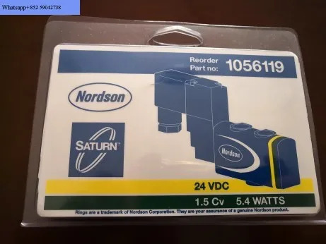1056119 Nordson 솔레노이드 밸브 고무 1053894 161B-501JB