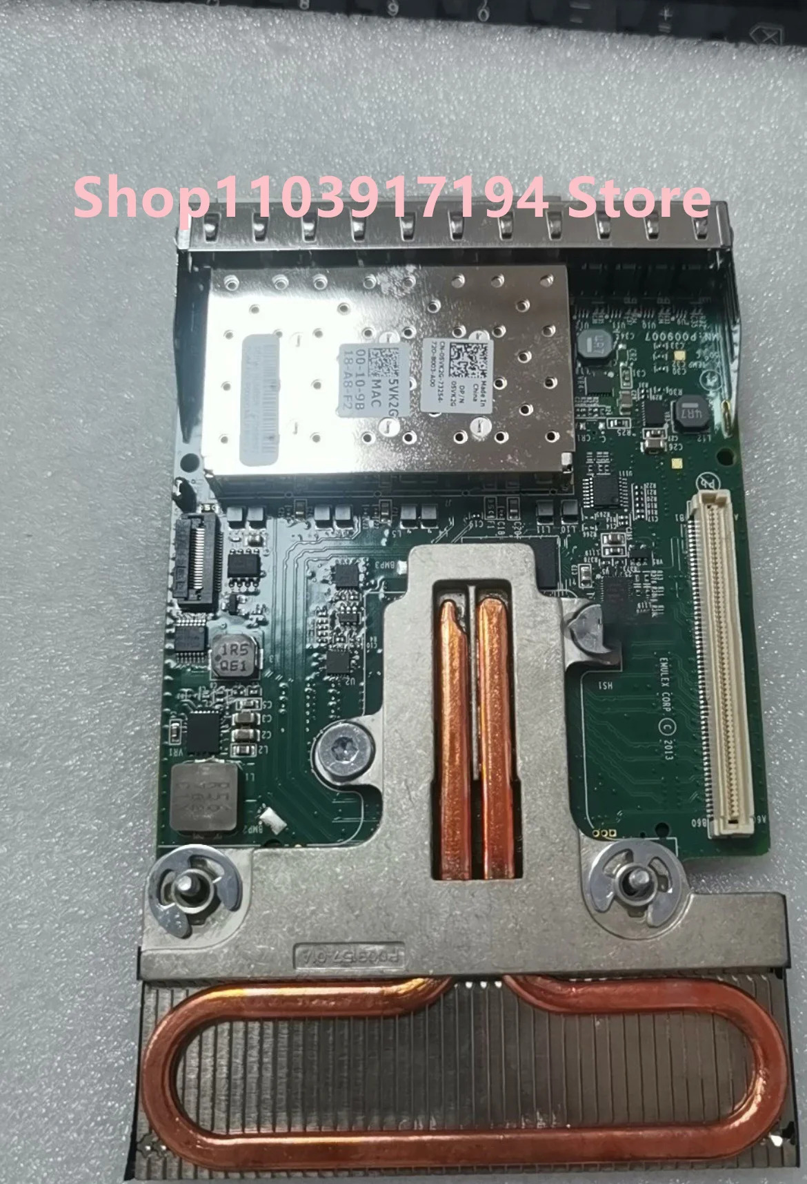 Dell Emulex 쿼드 포트네트워크 도터 카드 네트워크 5VK2GGB/S