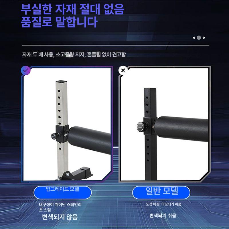 홈짐 파워랙 멀티랙 헬스기구 스미스머신 가정용 멀티짐 턱걸이 바벨 랫풀다운 케이블 - 상세 이미지 2