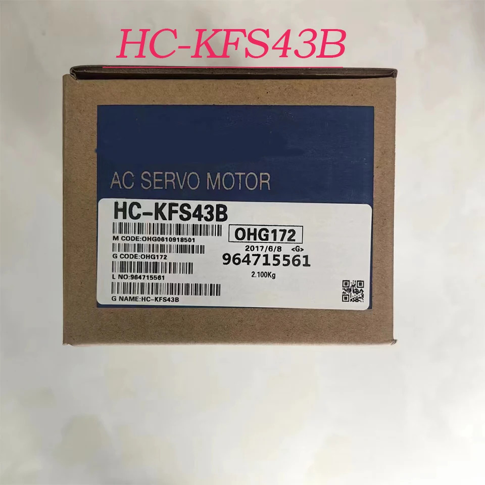 오리지널 서보모터 HC-KFS43B HC-KFS43 신