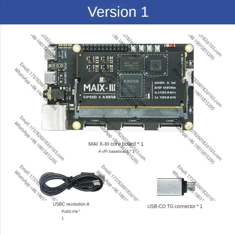 MAIX-III AX-Pi AI Shimmering Night Vision Linux 개발보드 인공 지능