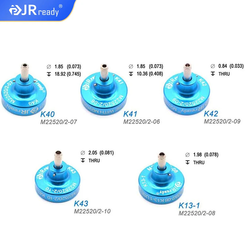 K1S K13-1 K40 K41 K42 K43 K709 로케이터 M22520/2-01 와이어 클램프 YJQ-W1A1PCS