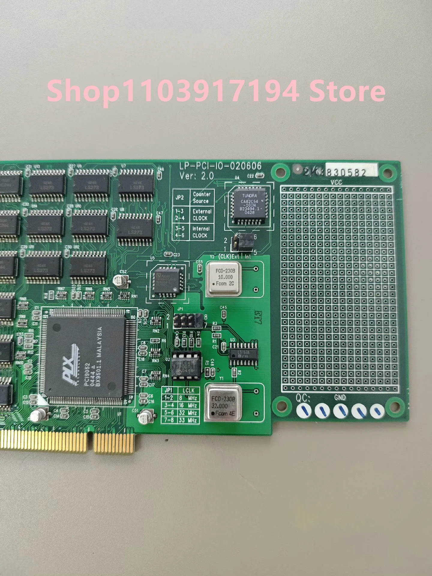 ADLINK PCI-IO LP-PCI-IO-020606 제어 카드용