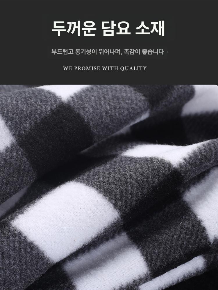 휴대용 온열담요 캠핑용 차박 전기이불 극세사 빠른 블랭킷 난방 온도 히팅 전기요 - 상세 이미지 5