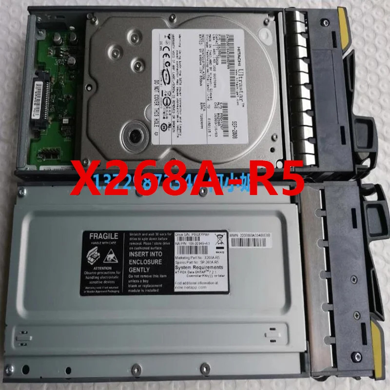 NETAPP 750GB FC 3.5 7200RPM 32MB 하드 드라이브 X268A-R5 SP-X268A-R5 108-00149거새