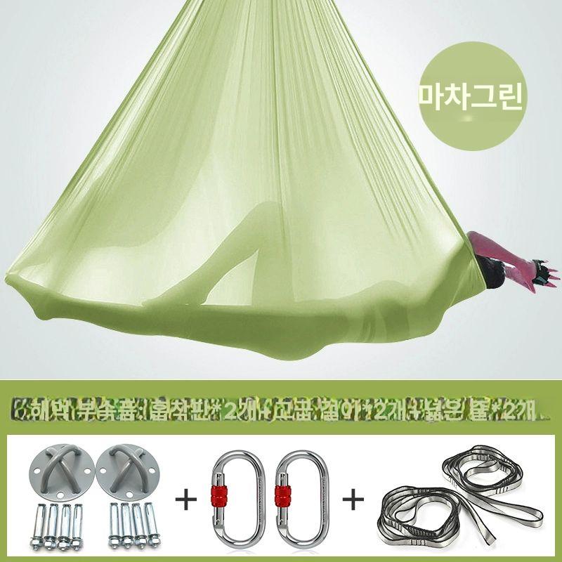 공중요가 해먹 반중력 필라테스 슬링 천장 에어리얼 홈 실내 피트니스 용품 - 상세 이미지 3
