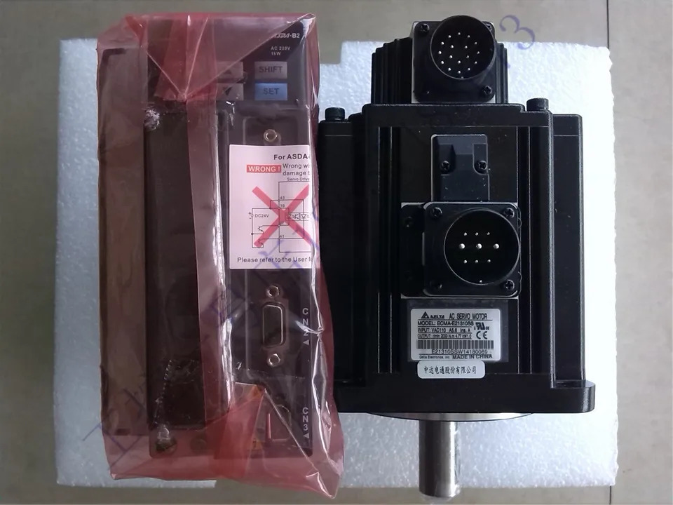 오리지널 대만 델타 서보모터 브레이크 세트 ECMA-E21310SS ASD-B2-1021-B 1KW