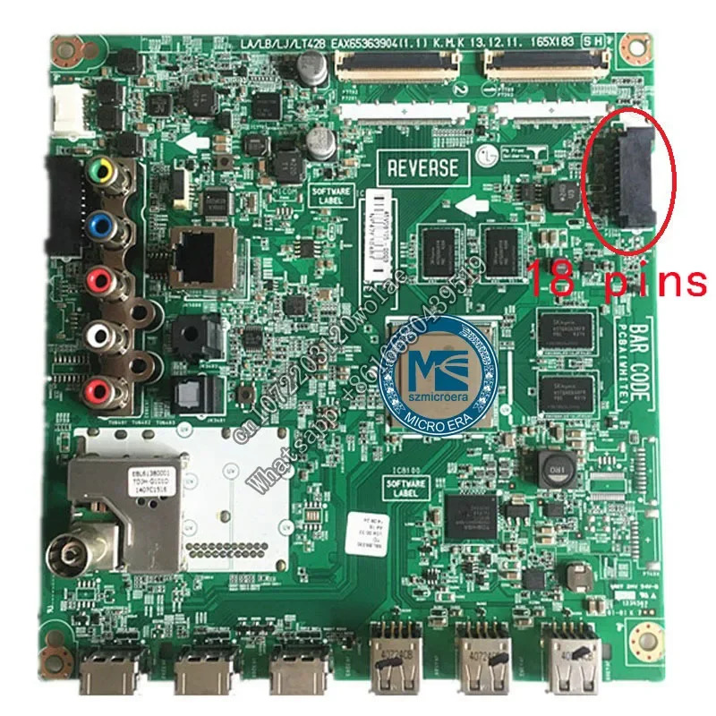 EAX65363904 1.1 TV 마더보드 55LB6330-TD LA LB LJLT42B 메인보드 신