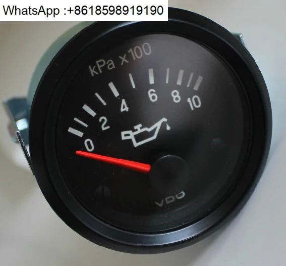 독일 VDO 미터 350-040-017 오일 압력 게이지 0-10bar 24V