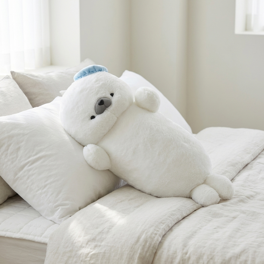 물개인형 하프물범 국민 애착 수달 인형 70cm - 상세 이미지 4