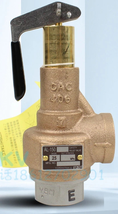 해양 해수 청동 압력 릴리프 밸브 안전 AL-150 AL-150L