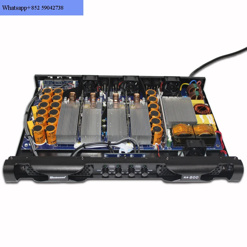 소형 파워 D 버스터커 K4-800 1u 디지털 800W