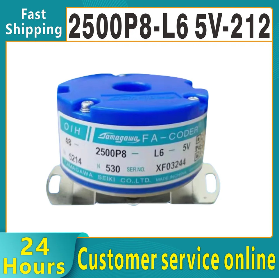 오리지널 타마가와 서보모터 인코더 OIH48-2500P8-L6-5V TS5214N856N8599
