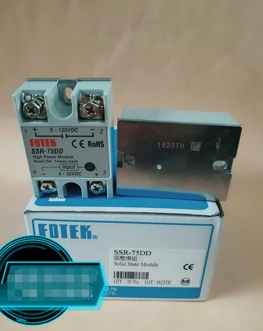Fotek SSR-75DD SSR75DD 솔리드 스테이트 모듈-신품