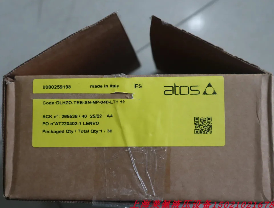 DLHZO-TEB-SN-NP-040-L71ATOS 비례 밸브