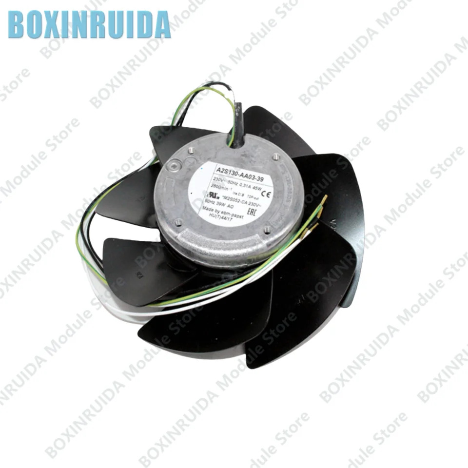 오리지널 A2S130-AA03-39 냉각팬 230V 45W 인버터 신