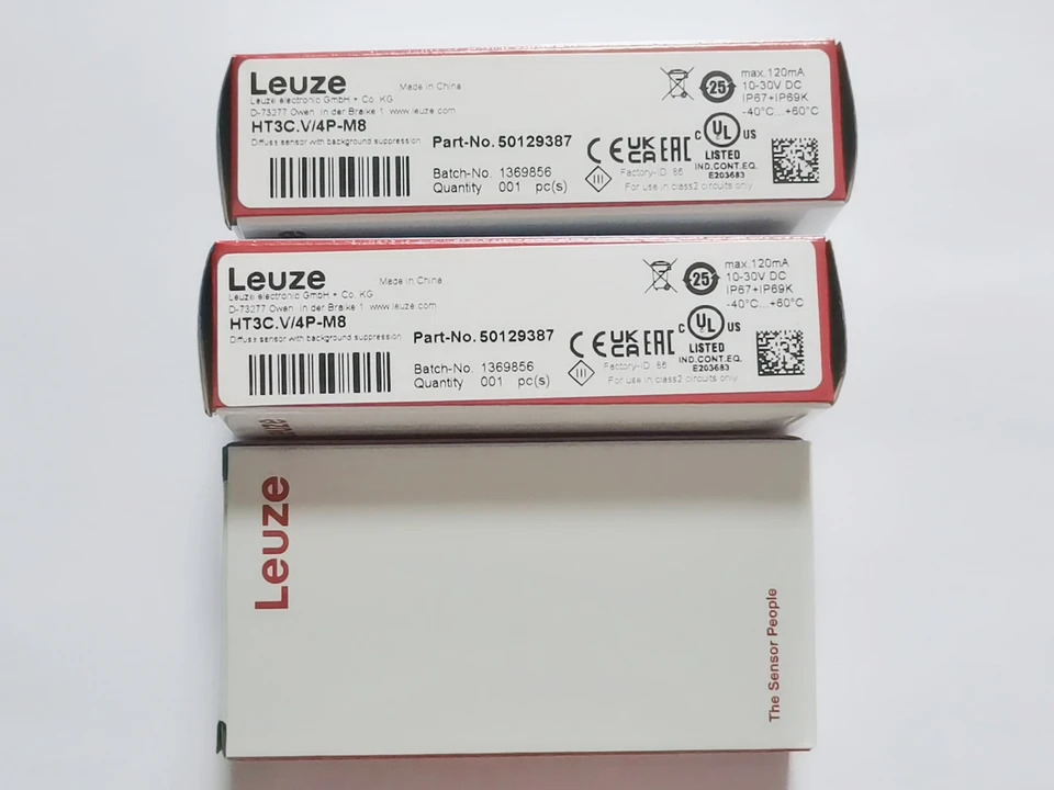 LEUZE 오리지널 확산 센서 50129375 HT3C/4P-M8