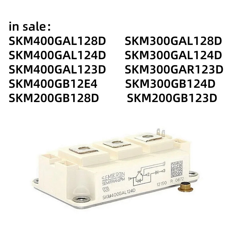 SKM400GAL128D SKM300GAL128D SKM200GB128D SKM400GAL124D SKM300GAL124D SKM200GB123D SKM400GAL123D SKM