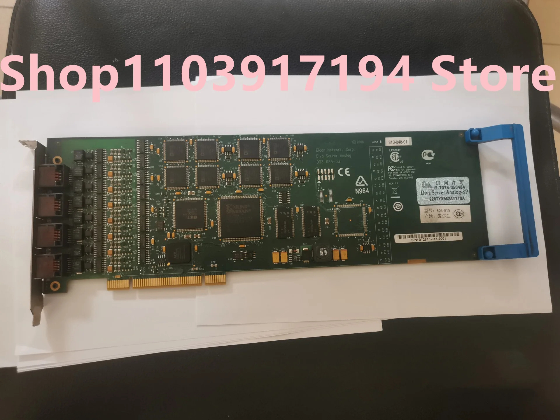 Eicon Diva 서버 Analog-8P 803-015카드